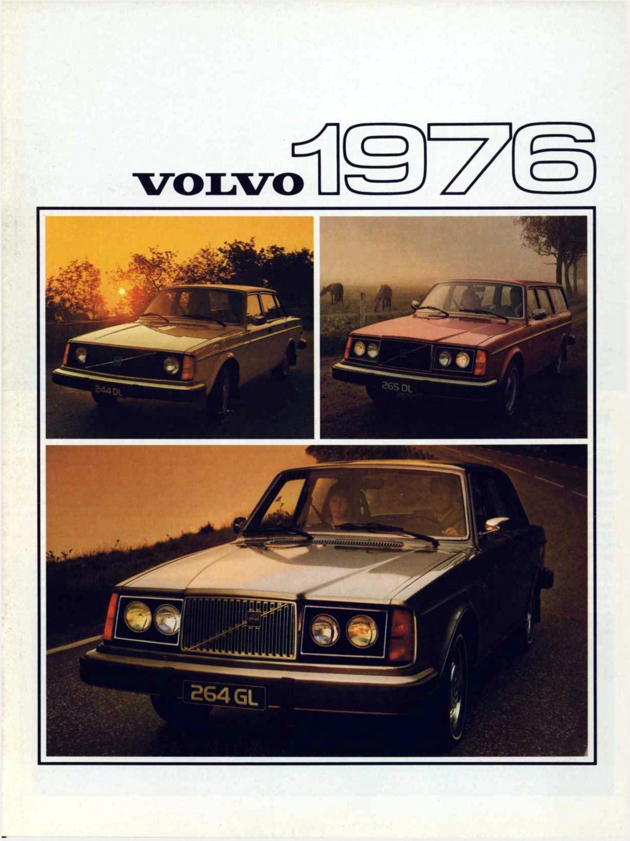 1976 Volvo Full-Line Brochure Page 4